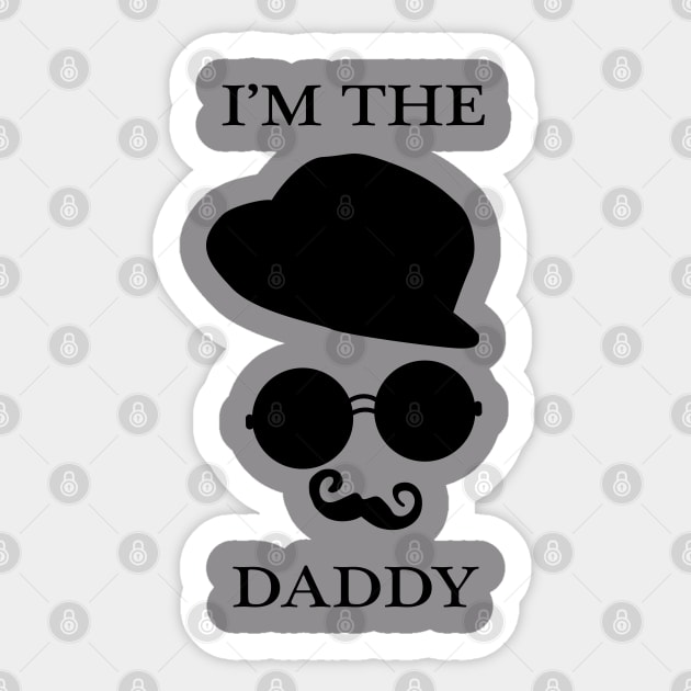 i'm the daddy Sticker by watekstore